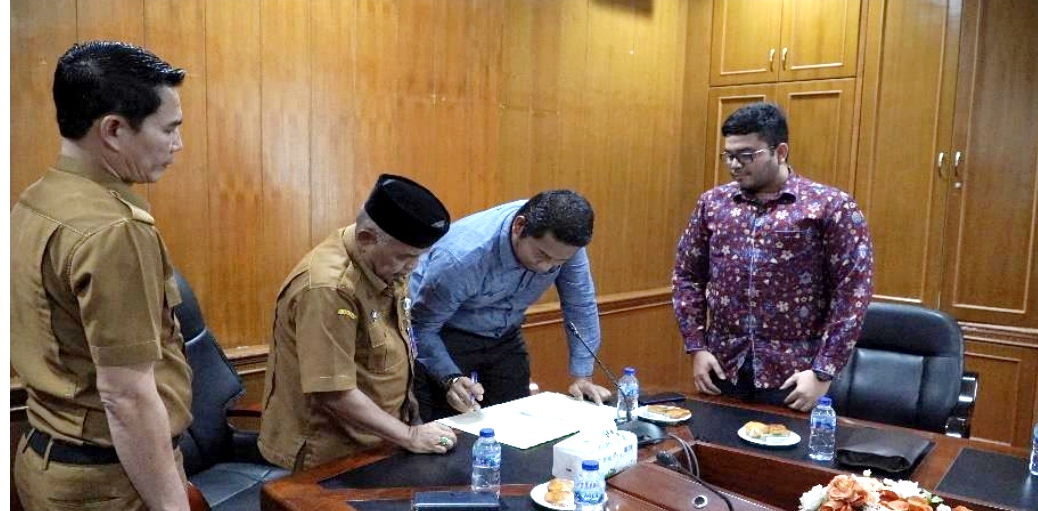 Pemkab Rohul Sepakati Mou Tingkatkan SDM denga Universitas Muhammadiyah Riau