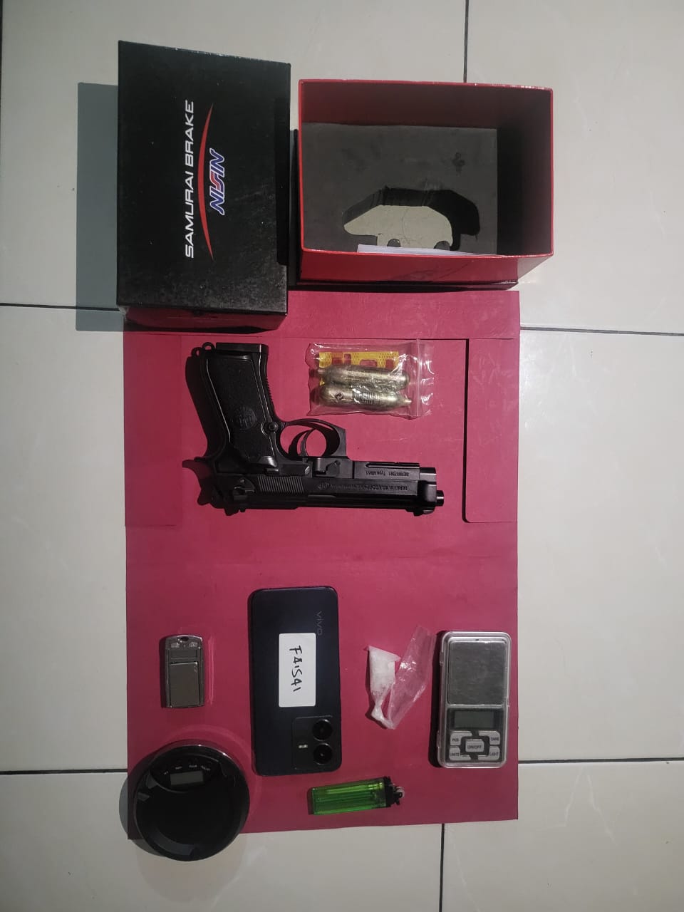 Pengembangan Kasus Narkoba Mandau, Polisi Sita Sejanta Api