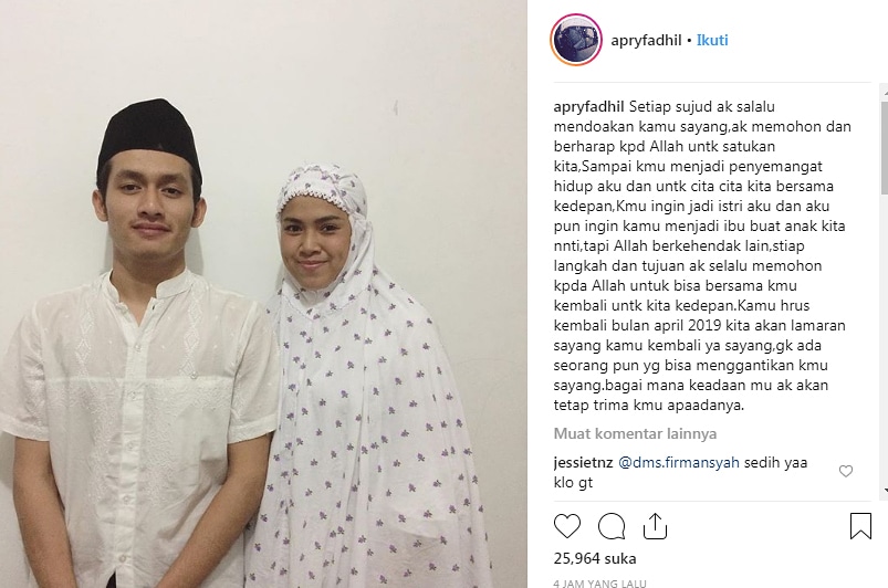 Pramugari Asal Tanah Datar Korban Lion Air Rencananya Bakal Dilamar Tahun Depan