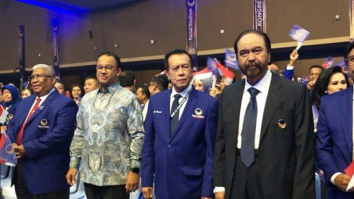 Hadir di Kongres Nasdem, Anies Puji Sikap Surya Paloh Belakangan Ini