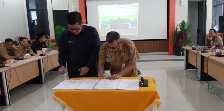 MoU dengan Kejari, Bupati Kuansing Tegaskan Bukan sebagai Bekingan