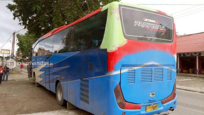 47 Penumpang Bus dari Dumai Dikarantina di Pusdiklat Baso Sumbar