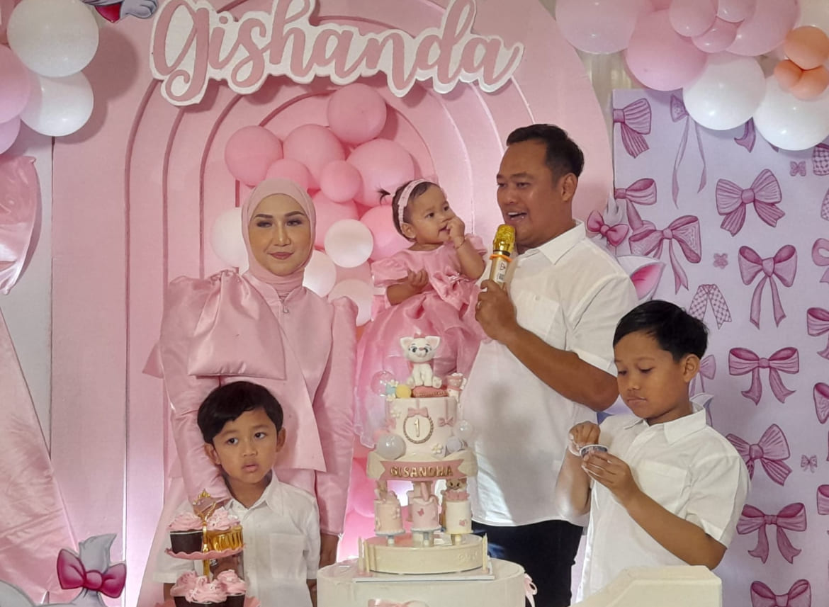 Cucu Basko, Perayaan Ulang Tahun Gishanda Apria Meriah