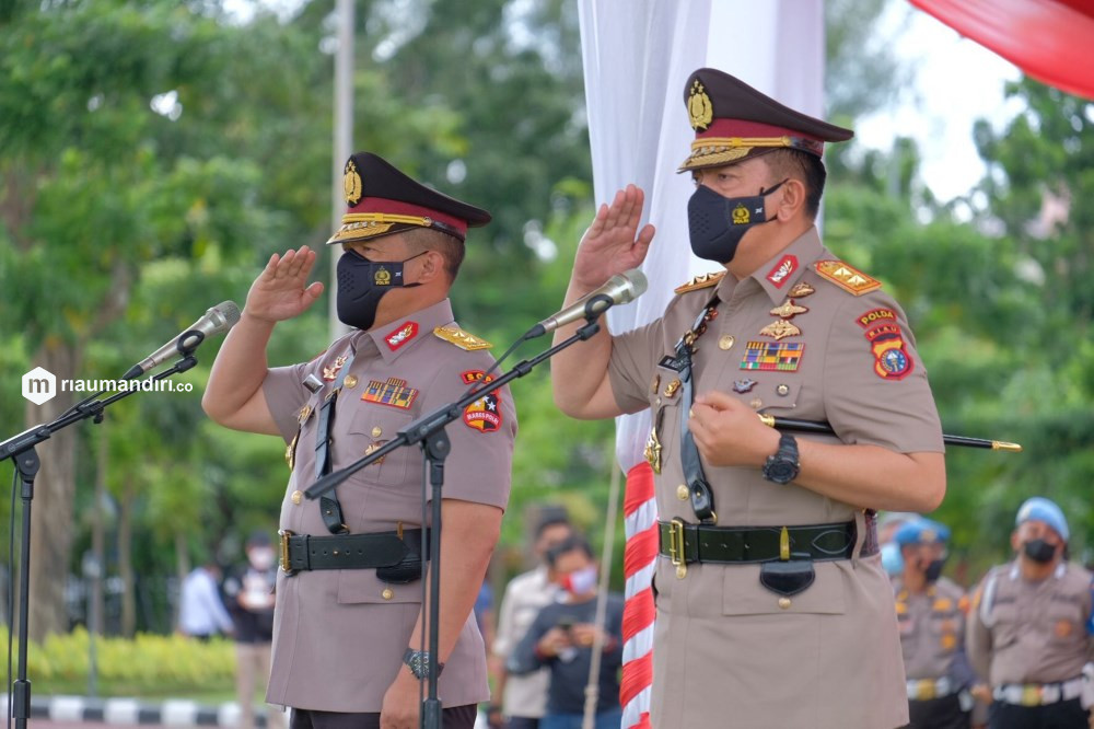 Kapolda Riau M Iqbal;: Mohon Bukakan Dukungan kepada Saya