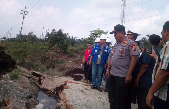 Satu Per Satu Aset Provinsi Riau di Siak Ditelan Laut dan Bumi