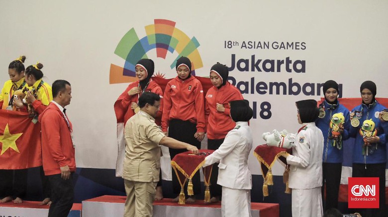 Indonesia Dominasi Pencak Silat Asian Games, Prabowo: Semoga Masuk Olimpiade