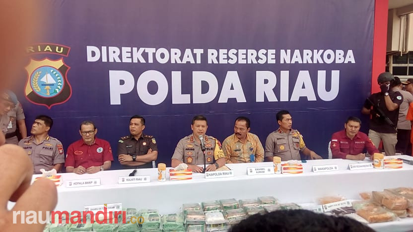 Polda dan BNNP Buat Program Bersihkan Kampung se-Riau dari Narkoba