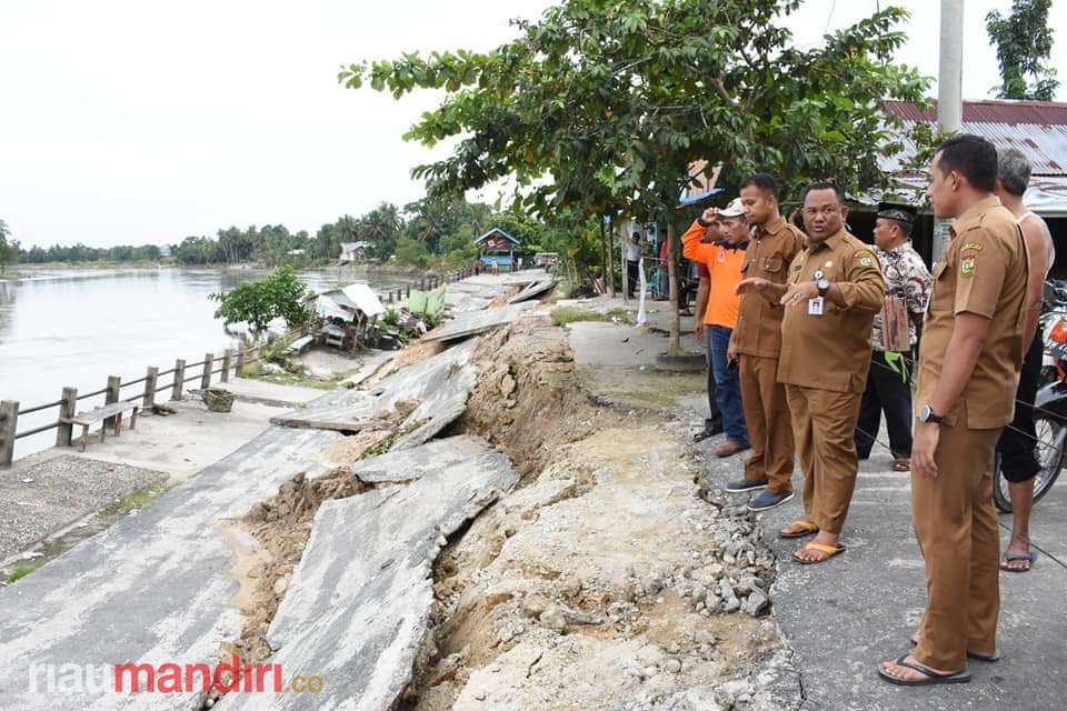 Pascabanjir, Turap Sungai Amblas di Kampar, Bahaya Kembali Mengancam Warga