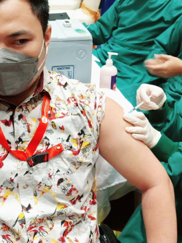 Capaian Vaksinasi Covid-19 Dosis Pertama di Riau Baru 88 Persen