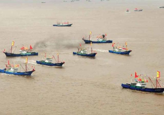 100 Kapal Cina  Langgar Perairan Malaysia