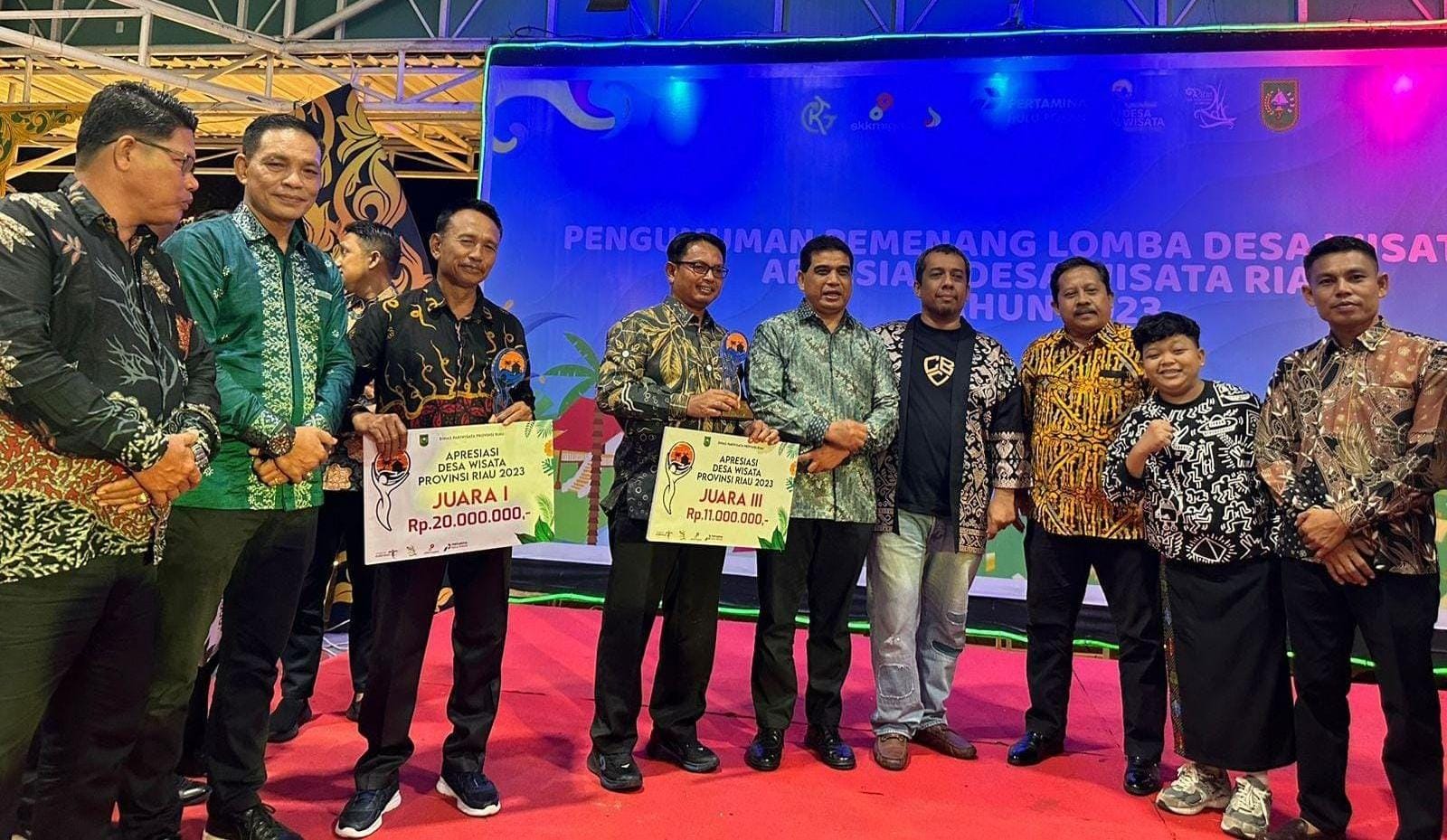 Desa Tanjung Puncak di Bengkalis Juara Satu Desa Wisata Riau