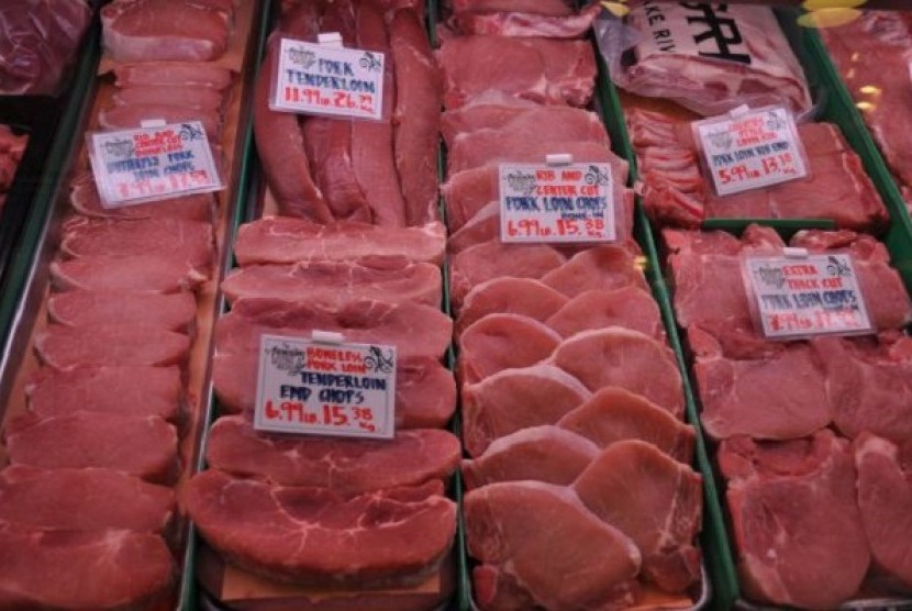 Kenali Ciri-ciri Daging Babi yang Dijual di Pasaran