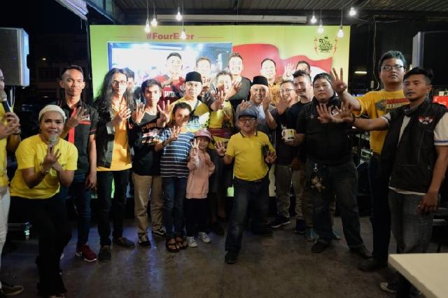 Komunitas Pemuda Kreatif Pekanbaru Mantapkan Pilihan kepada Andi Rachman-Suyatno