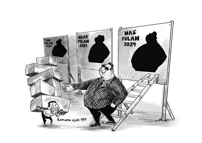 Baliho Capres Mulai Bertaburan di Riau, Bawaslu Imbau Agar Menahan Diri