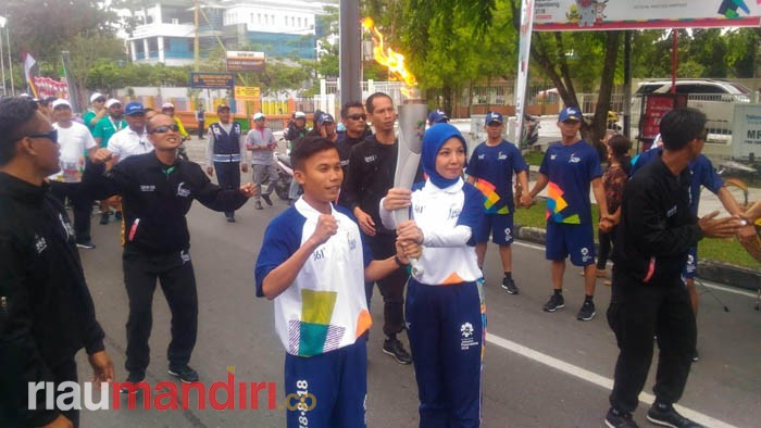 Pertamina Bawa Energi Asian Games 2018 di Pekanbaru