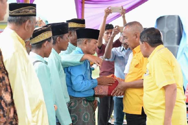 Sepakat Coblos Nomor 4, Tokoh Adat Bonai: Yang Tak Mencoblos Berarti Anak Kemenakan Pengkhianat