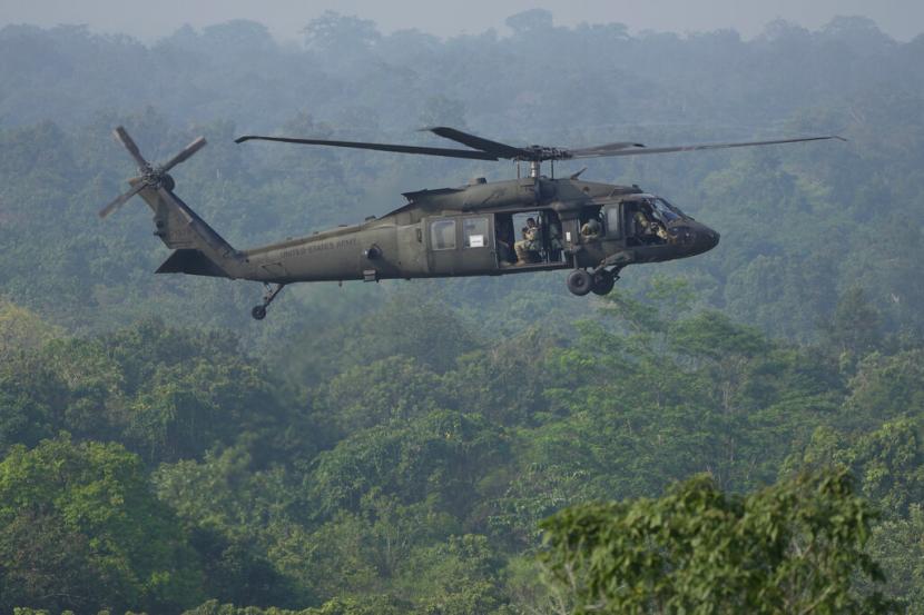 Dua Helicopter Black Hawk Militer AS Jatuh di Kentucky