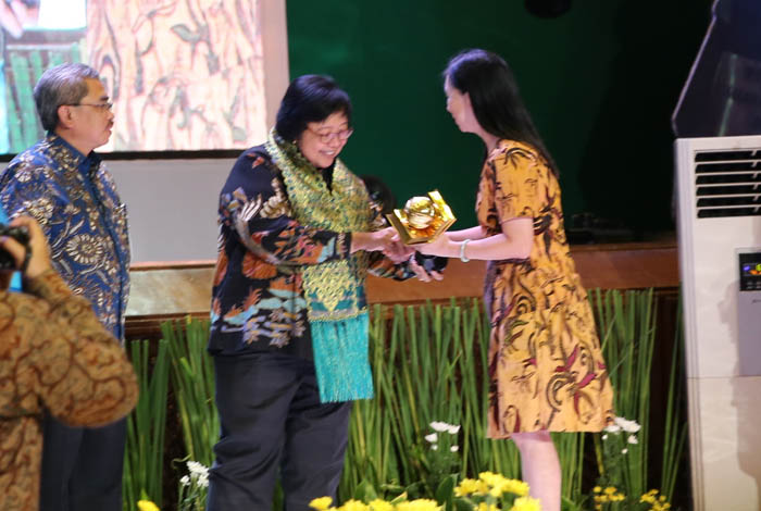 Raih Adiwiyata Mandiri, SD Global Andalan Pelalawan Terima Penghargaan dari Men-LHK dan Mendikbud