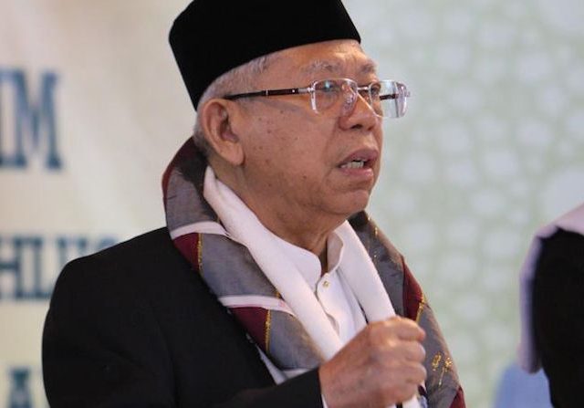Ma'ruf Amin Minta Maaf ke Para Relawannya yang Tak Dapat Jatah Menteri