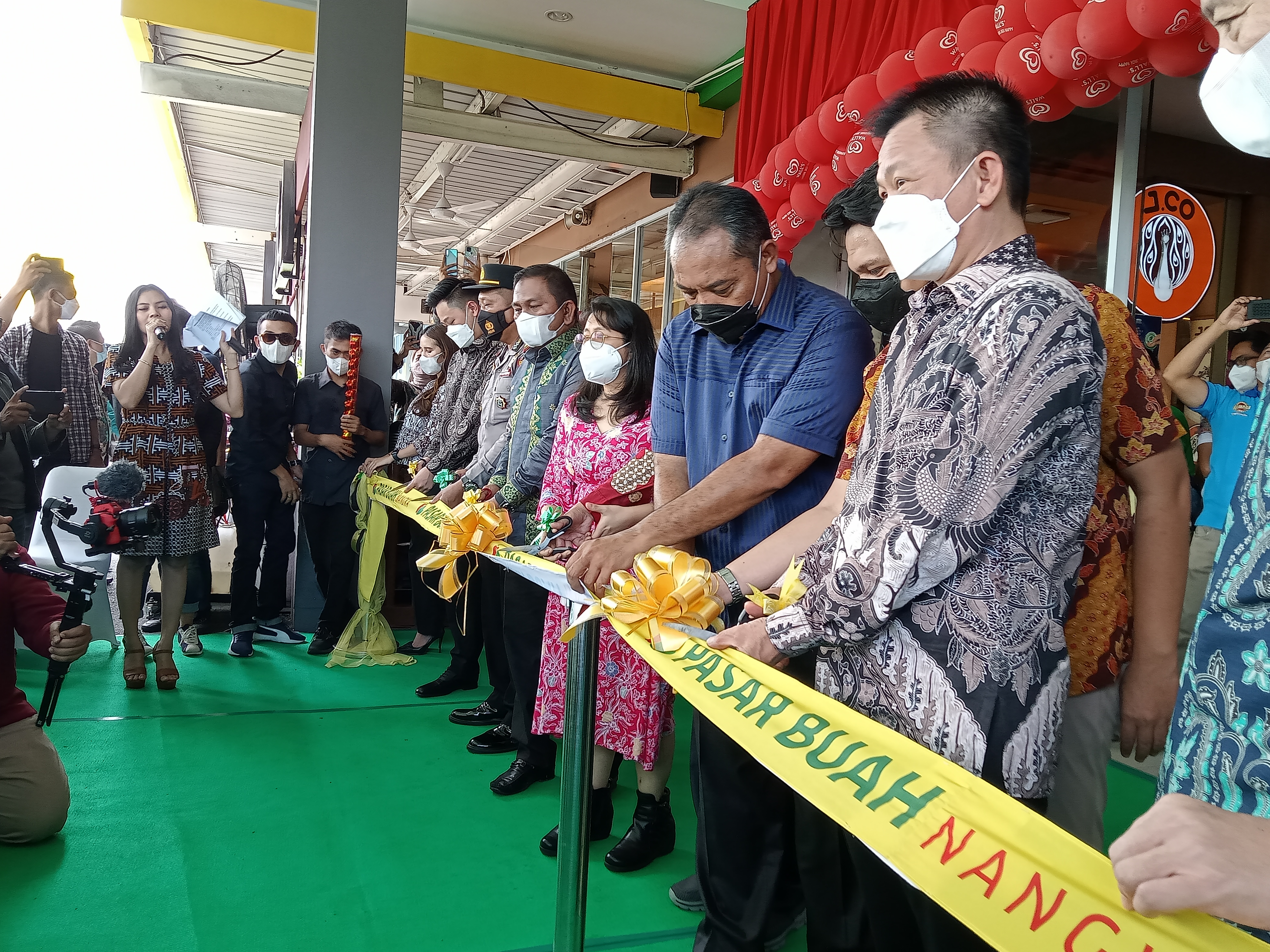 Resmi Grand Opening, Pasar Buah Nangka Tawarkan Produk Healthy and Fresh