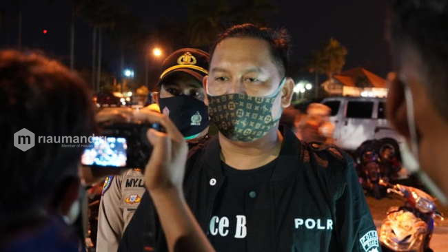 Hadapi Libur Panjang, Polres Siak Gelar Operasi Yustisi Prokes Skala Besar