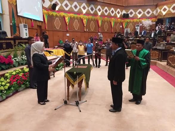 Dilantik Sebagai PAW Anggota DPRD Riau, Ini Kata Nurzaman