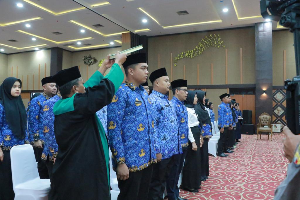 101 Pejabat Fungsional di Pemko Pekanbaru Dilantik