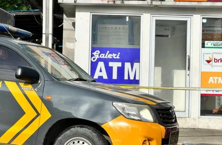Polisi Buru Pelaku Perampok Petugas Pengisi ATM di Pekanbaru