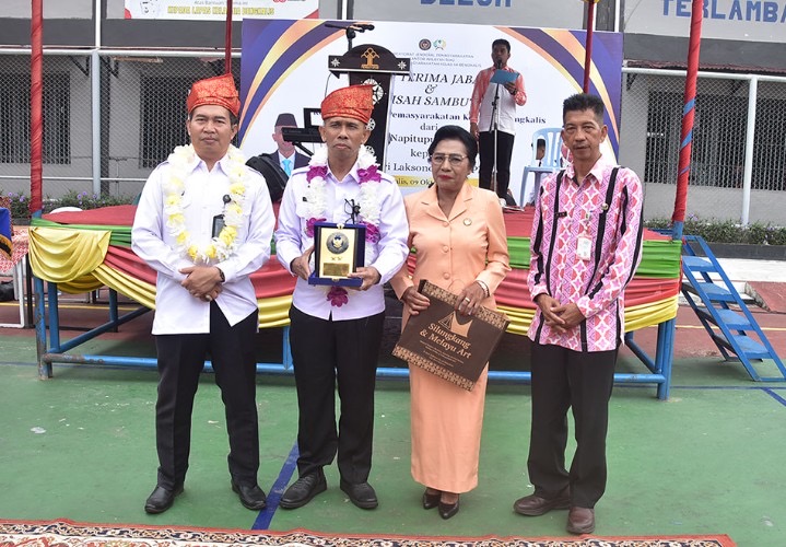 Lapas Kelas IIA Bengkalis Sambut Pimpinan Baru