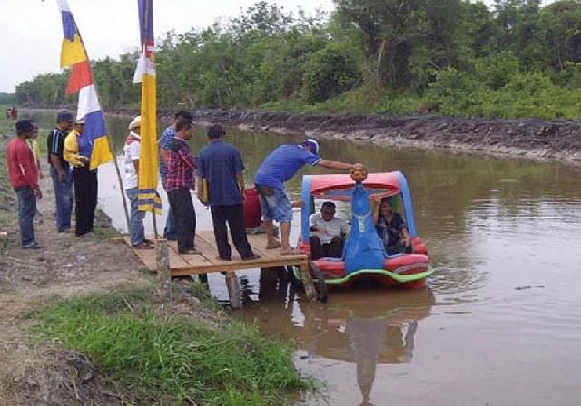 Libur, Bupati Tinjau Taman Wisata Bay Park