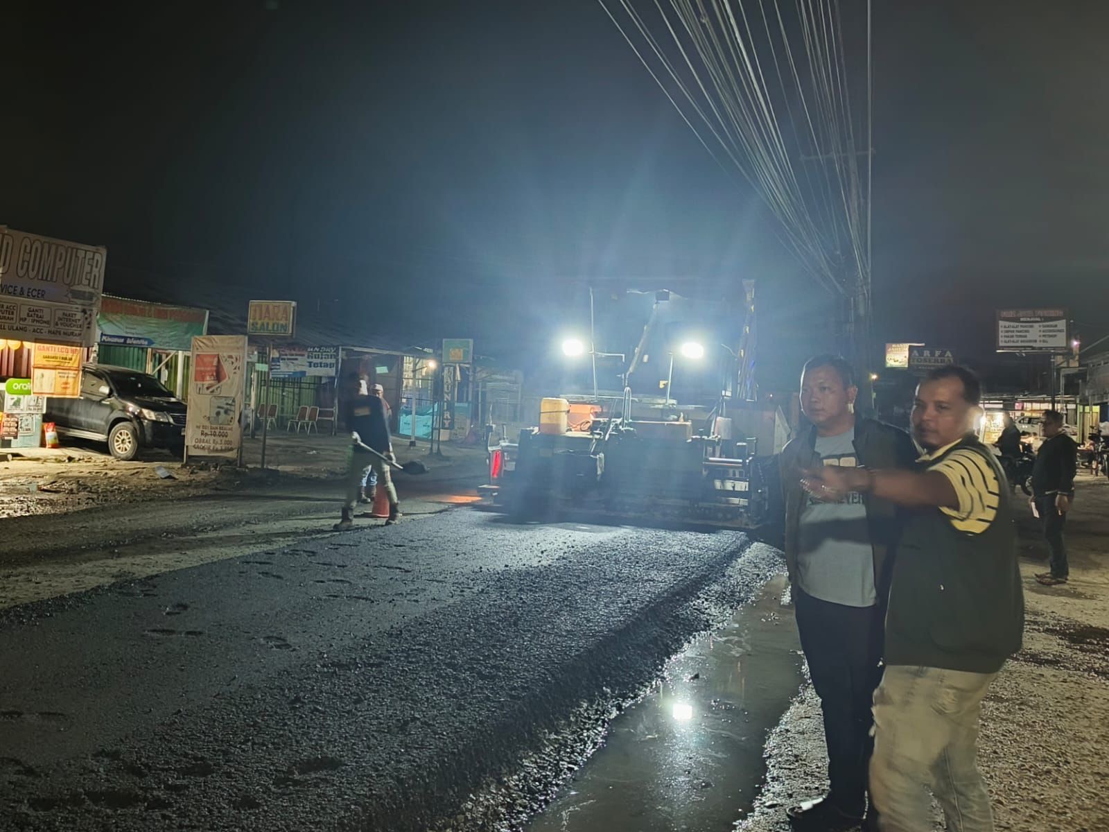 Jalan Suka Karya Kampar Rusak Parah Sudah Diperbaiki