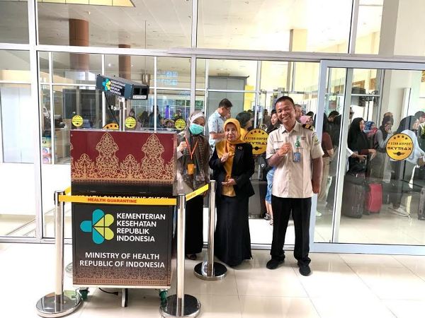 Cegah Virus Corona Masuk ke Riau, Pemeriksaan Penumpang Luar Negeri Terus Dilakukan