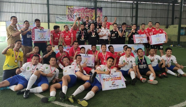 Final Turnamen Futsal Harhubnas, Disdik Riau Raih Perak