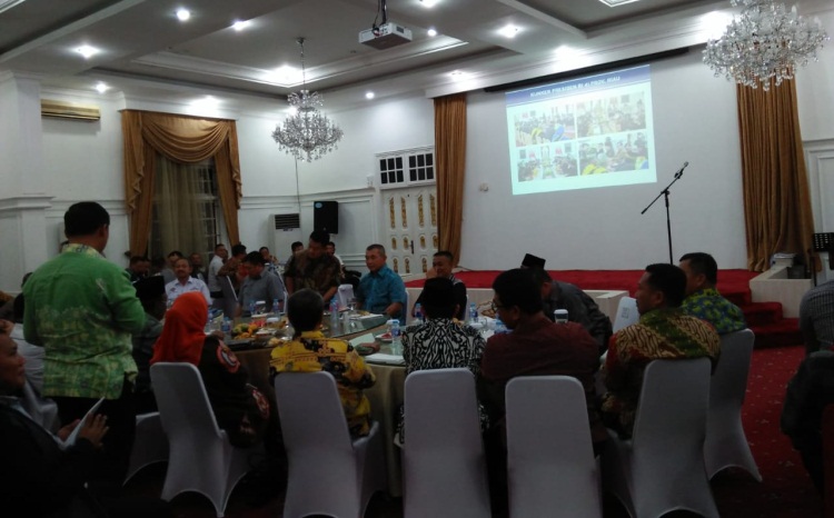 Forkompinda Rohil Hadiri Rapat Persiapan Kedatangan Jokowi