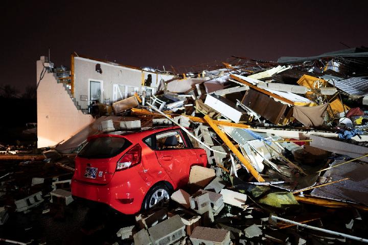 6 Orang Tewas Dalam Peristiwa Tornado di Amerika Serikat