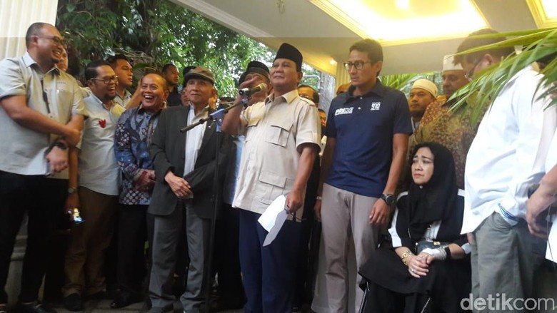 Prabowo-Sandiaga Deklarasi Sebagai Presiden dan Wapres 2019-2024