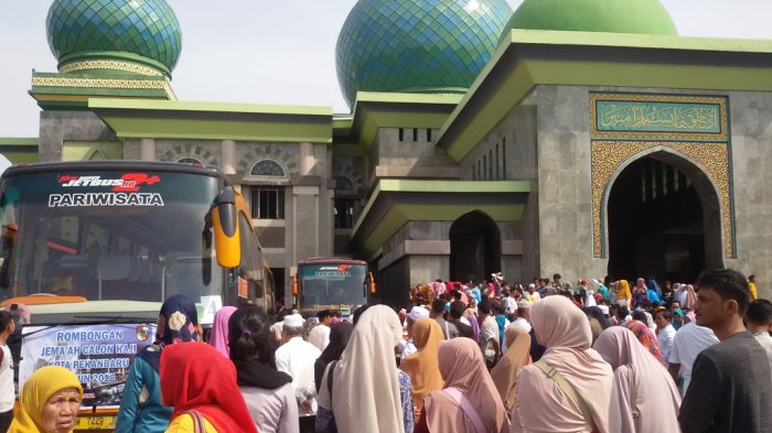 Kloter Kedua JCH Riau Sudah Jalani Ibadah di Madinah, Lima Jamaah Terpaksa Pakai Kursi Roda