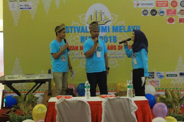Mahasiswa Komunikasi UIN Suska Riau Taja Festival Melayu Riau