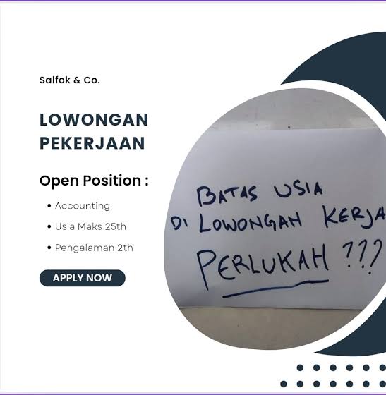 Revisi Undang-undang, Kemnaker Hapus Batas Usia Lowongan Kerja