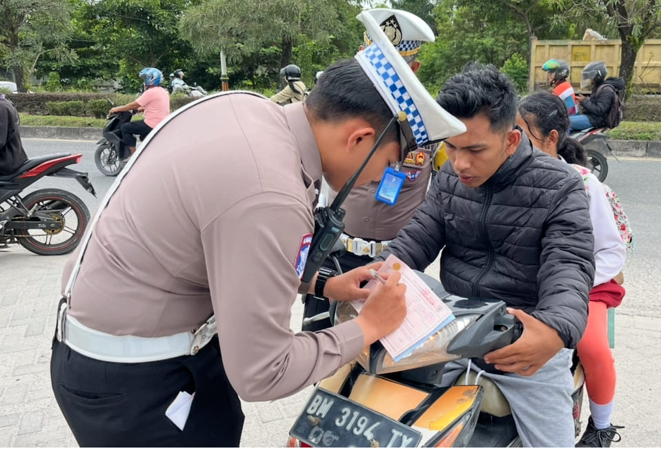 1.284 Pelanggaran Ditindak Selama Ops Zebra Lancang Kuning 2025