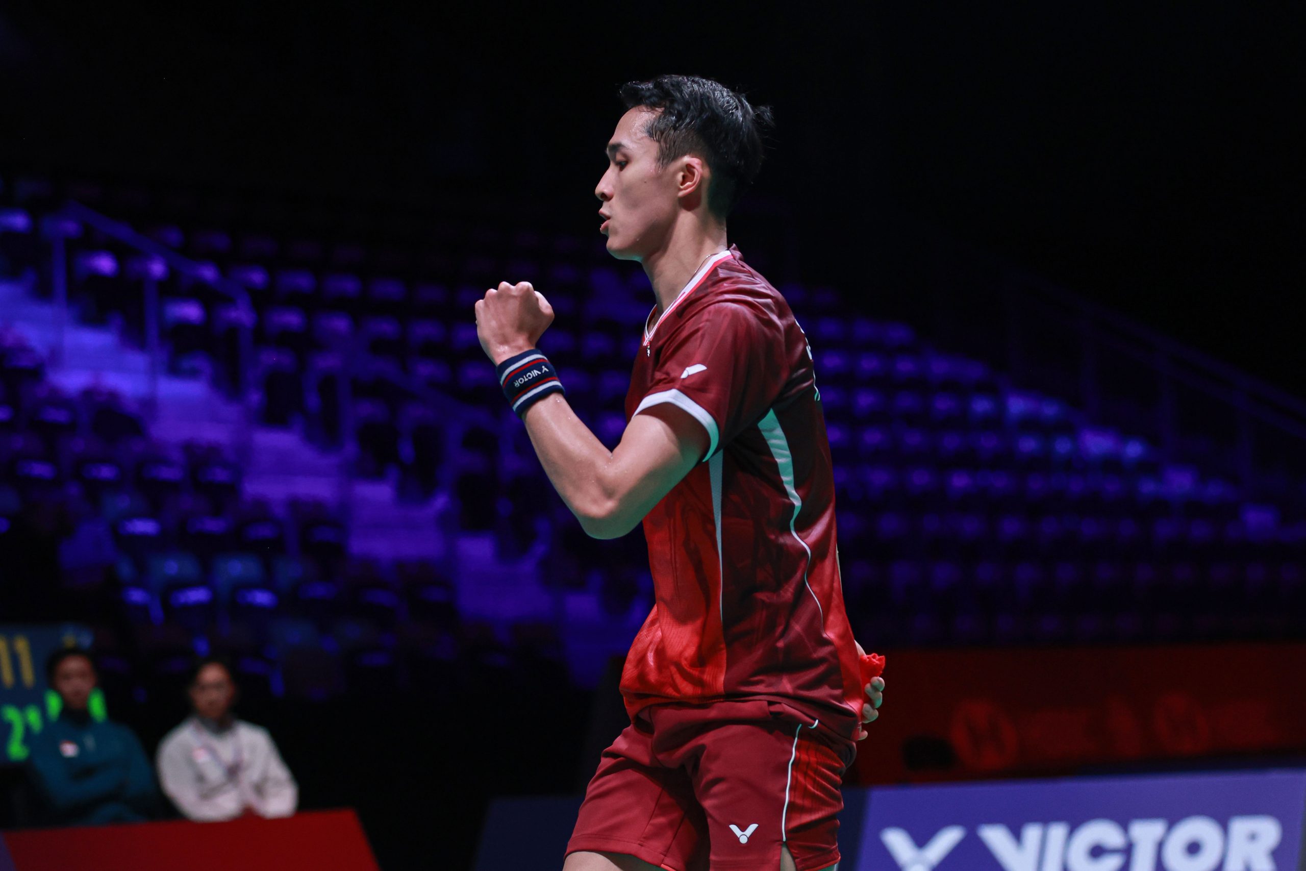 Denmark Open 2025, Jonatan Masuk Babak Kedua