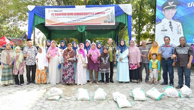 Dharma Wanita Bank Riau Kepri Jalankan Program Indahnya Berbagi di Bulan Ramadan