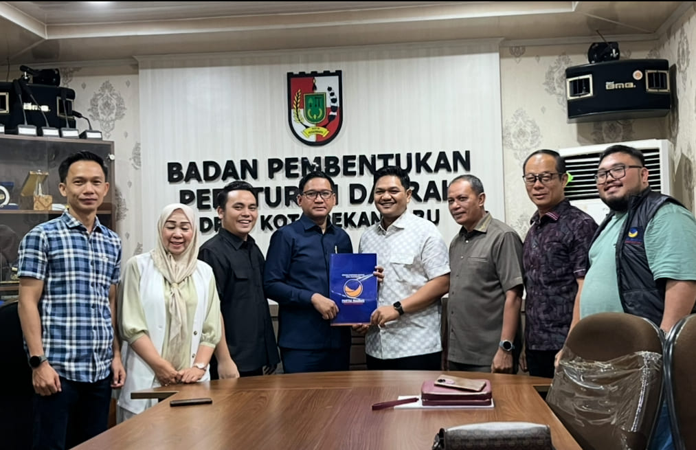 Fraksi Nasdem DPRD Pekanbaru Usulkan Inisatif Ranperda Gotong Royong