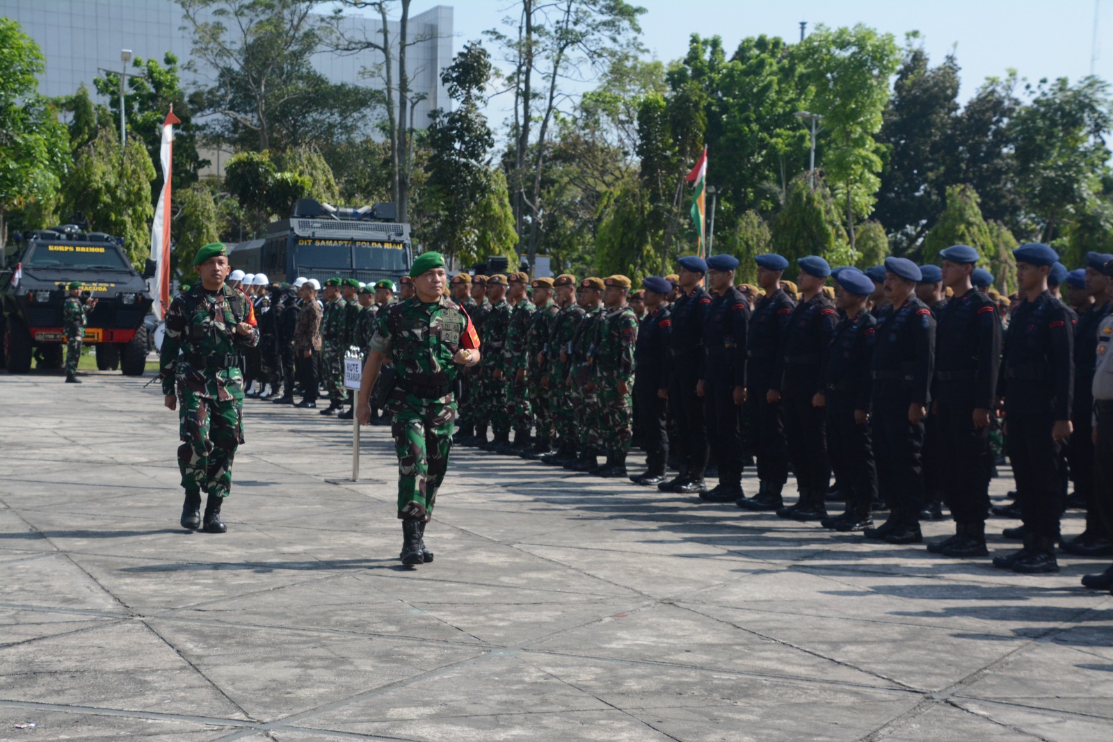 Wapres ke Riau, TNI-Pori Siapkan 2.500 Personel 