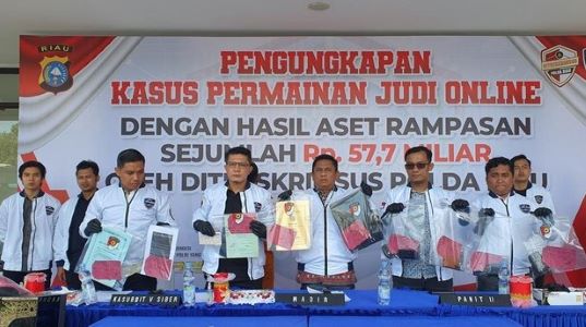 Polisi Buru Bandar Besar di Luar Negeri Usai Tangkap Afiliator di Pekanbaru