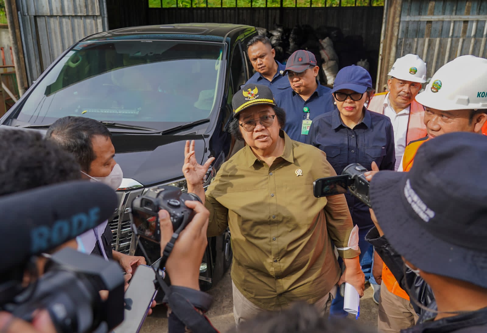 Tuntaskan Masalah Sampah, Menteri LHK In-cognito Banyumas dan Cilacap