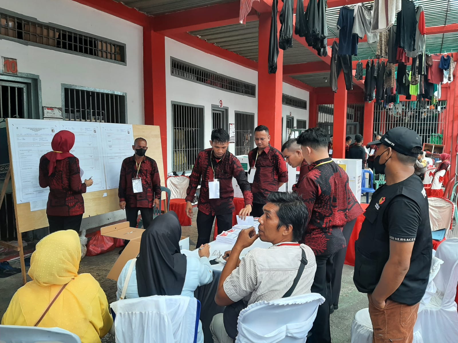 Prabowo-Gibran Raih Suara Terbanyak di TPS Lapas Bangkinang