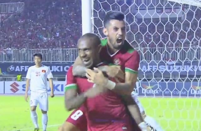 Semifinal Piala AFF 2016, Indonesia Tekuk Vietnam 2-1
