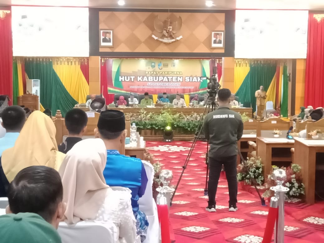 Di Sidang Paripurna Istimewa HUT ke-26 Siak, Bupati Afni Sebut Butuh Kolaborasi Wujudkan Misi