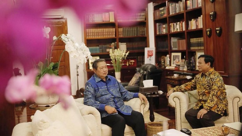 SBY-Prabowo Kembali Berbicara Empat Mata